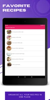 Cake Recipes android App screenshot 2